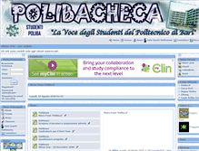 Tablet Screenshot of polibacheca.it